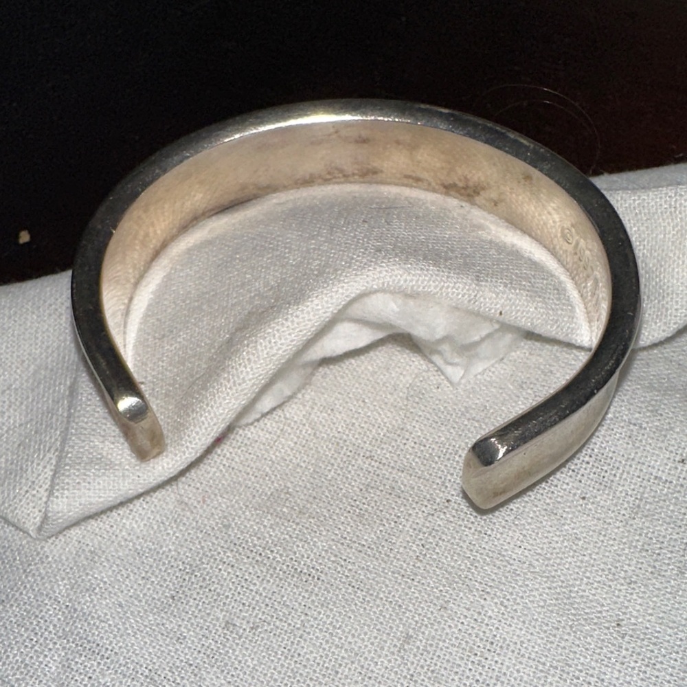 Vintage Tiffany & Co. Silver Cuff Bracelet - Picture 2 of 5